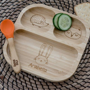 
                  
                    Baby Suction Plate & Spoon Set - Keep Things Personal
                  
                