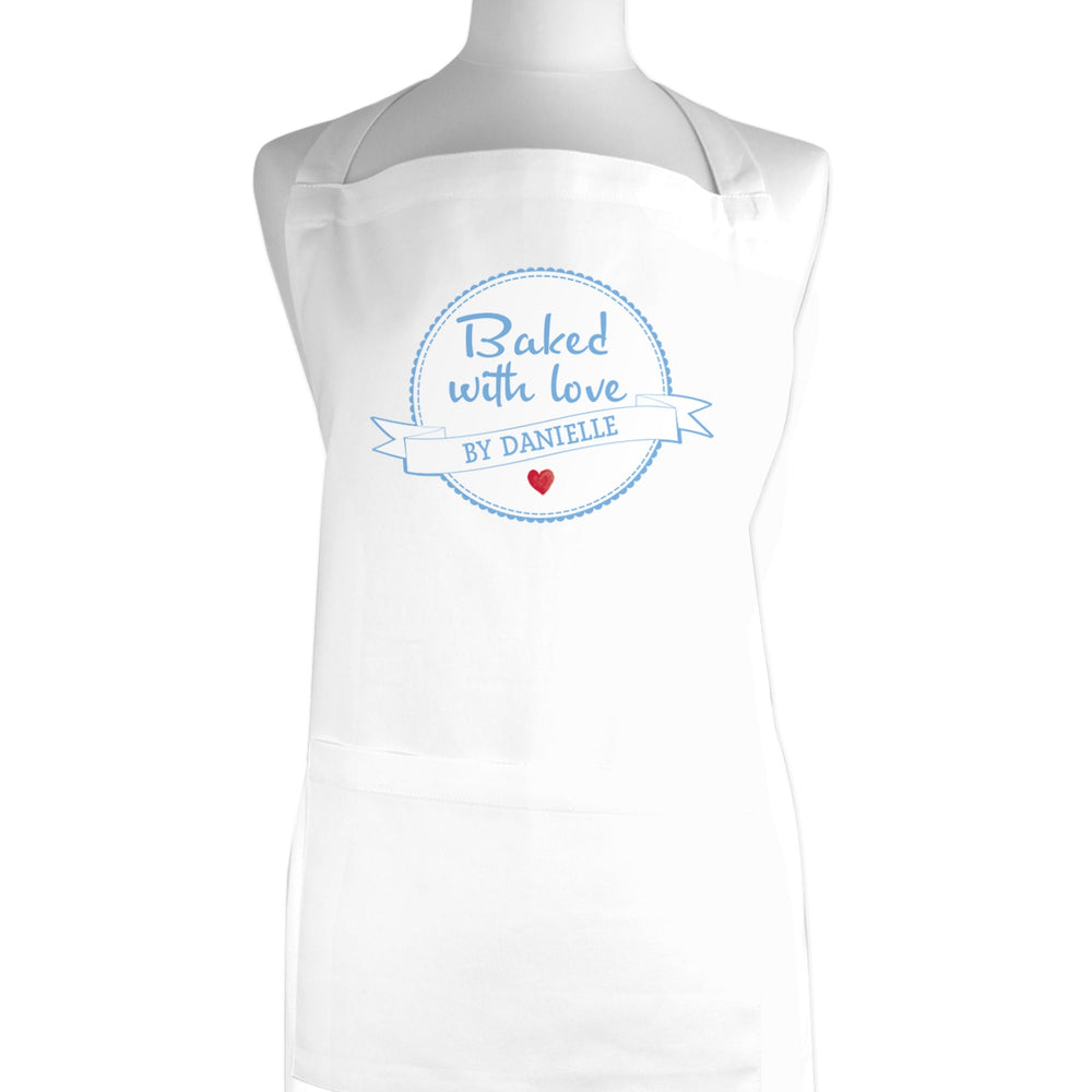 
                  
                    Baked With Love Personalised Apron - Keep Things Personal
                  
                