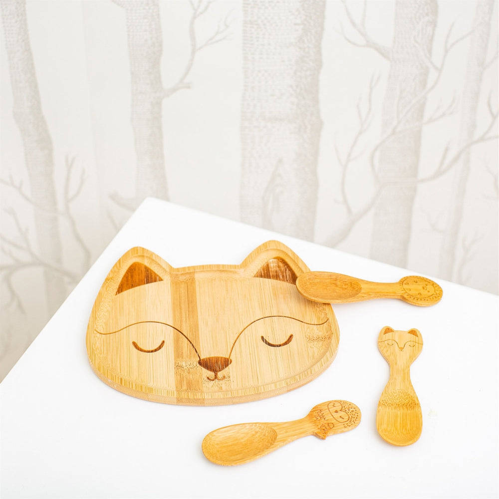 
                  
                    Kids Bamboo Plate and Spoons Set - Keep Things Personal
                  
                