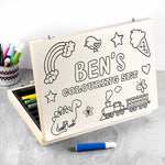 Childrens 'Colour your Own' Personalised Colouring Set - Keep Things Personal