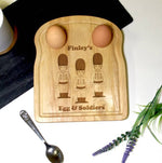 Egg and Soldiers Dippy Egg Board - Keep Things Personal