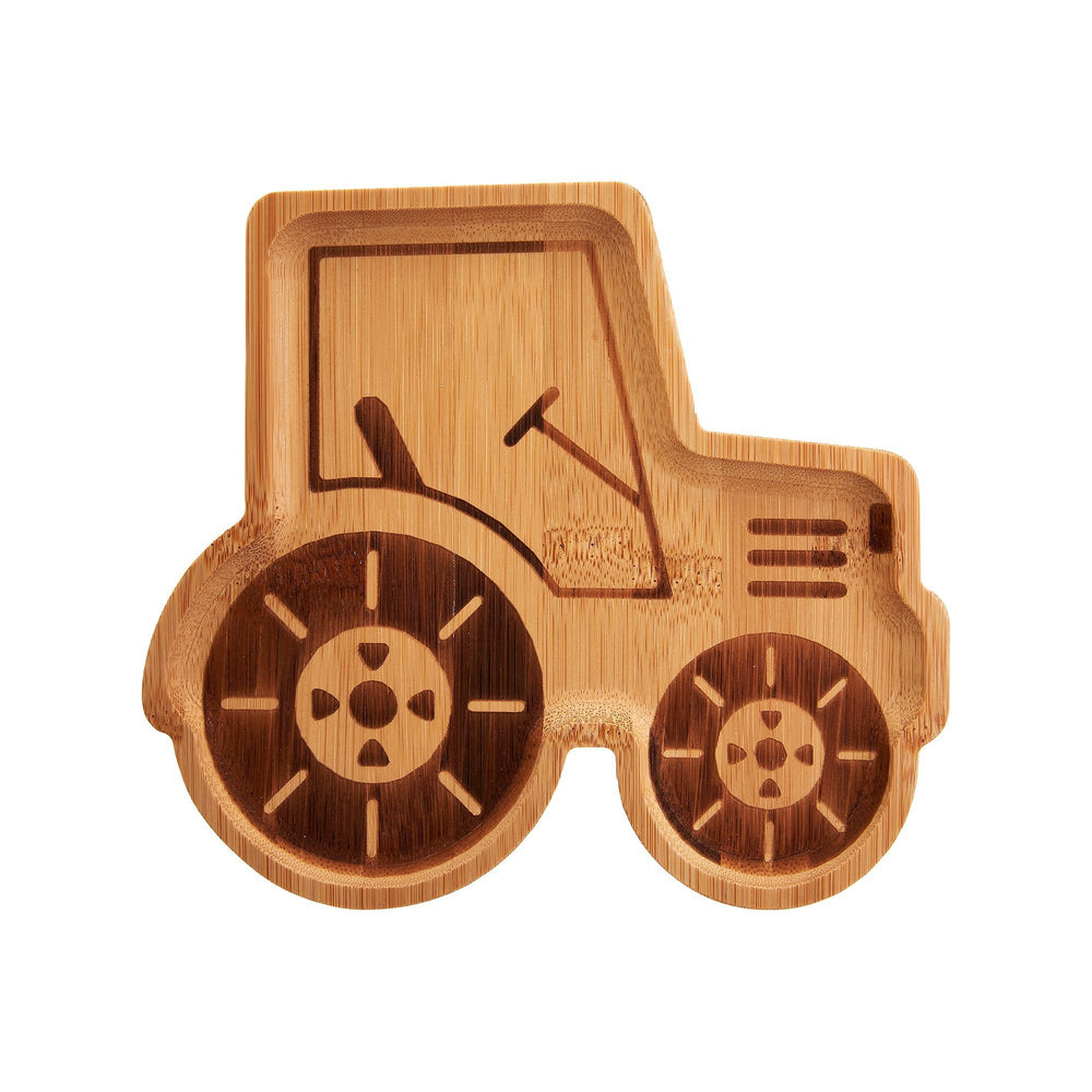 
                  
                    Bamboo Tractor Plate | Keep Things Personal
                  
                