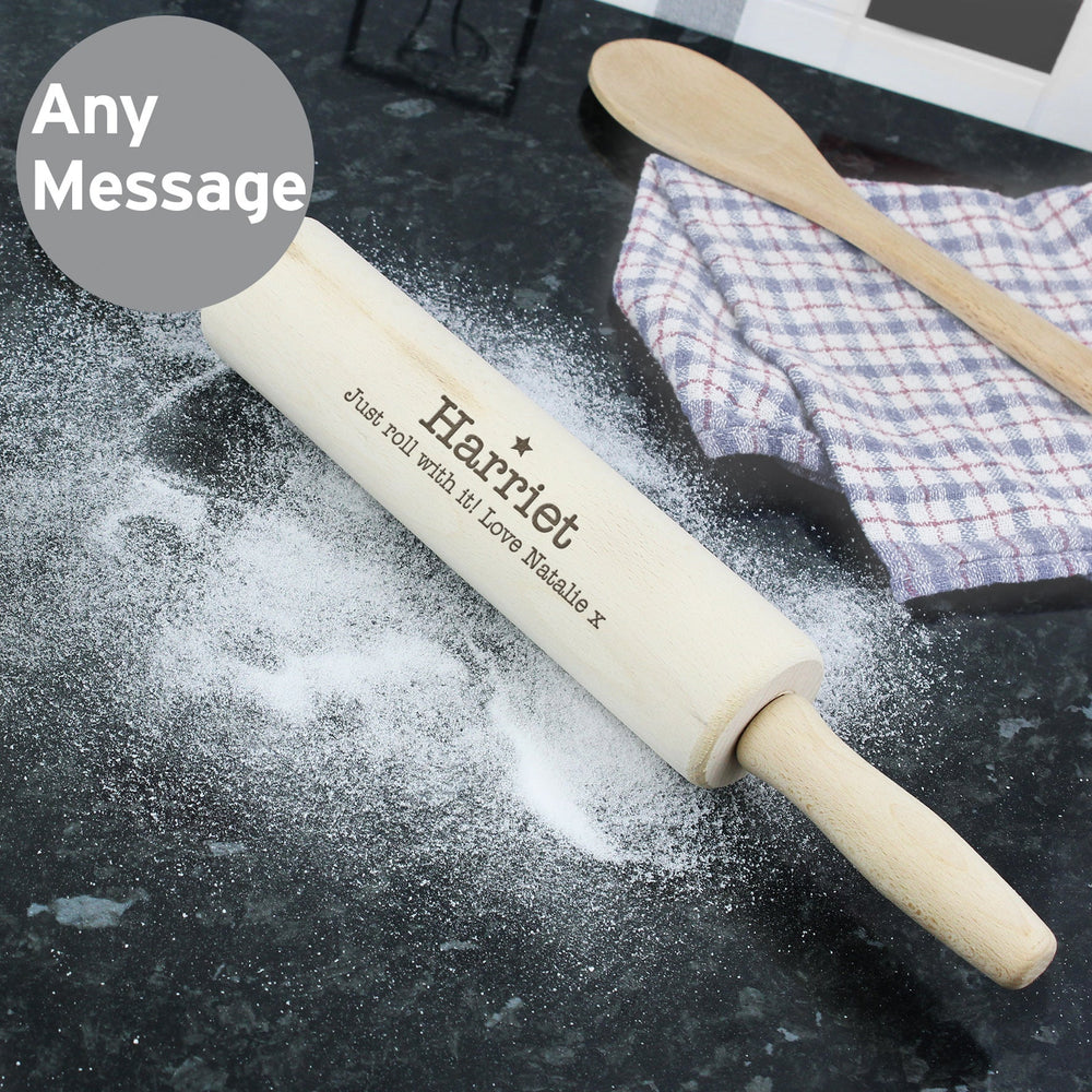 Personalised Bakers Rolling Pin - Keep Things Personal