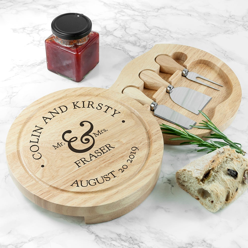 
                  
                    Personalised Classic Cheese Board Set - Keep Things Personal
                  
                