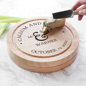 
                  
                    Personalised Classic Cheese Board Set - Keep Things Personal
                  
                