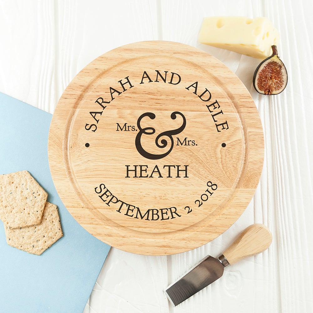 Personalised Classic Cheese Board Set - Keep Things Personal
