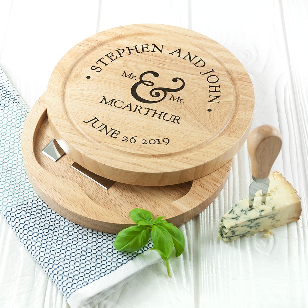 
                  
                    Personalised Classic Cheese Board Set - Keep Things Personal
                  
                