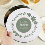 Personalised Daisy Flower Cake Tin - Keep Things Personal