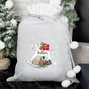 
                  
                    Personalised Rocking Horse Santa Sack - Keep Things Personal
                  
                