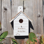 Personalised Wooden Bird Box - Keep Things Personal