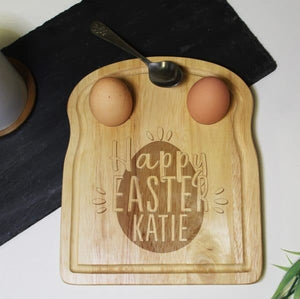 
                  
                    Personalised Wooden Dippy Egg and Toast Board - Keep Things Personal
                  
                