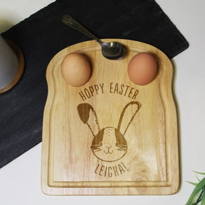 
                  
                    Personalised Wooden Dippy Egg and Toast Board - Keep Things Personal
                  
                