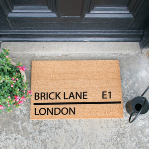 
                  
                    Street Name Doormat - Keep Things Personal
                  
                